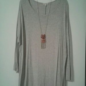 Greay t shirt tunic